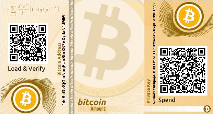 bitcoin change address paper wallet