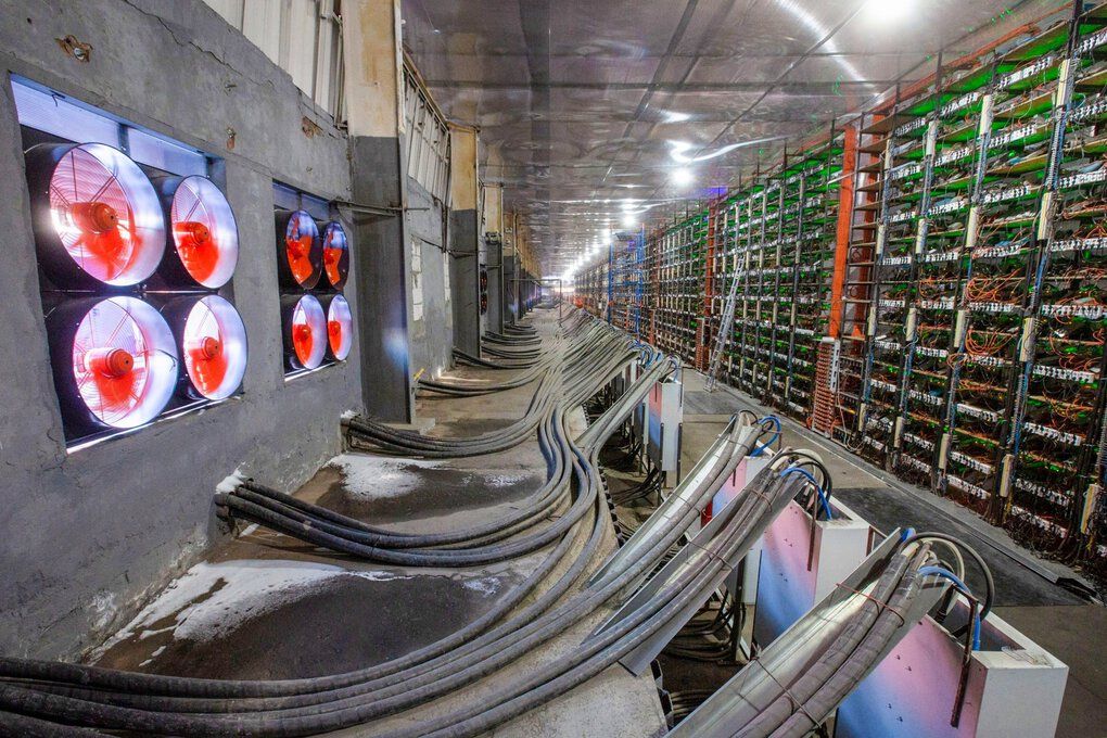 Bitcoin mining farms are industrial-scale operations, like this one in Russia. By Andrey Rudakov for Bloomberg via Seattle Times.